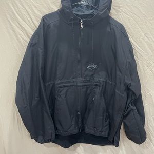 Vintage nba Lakers pullover raincoat